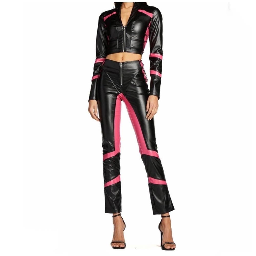 I.AM.GIA Vixon Faux Leather Pants Women Size Small